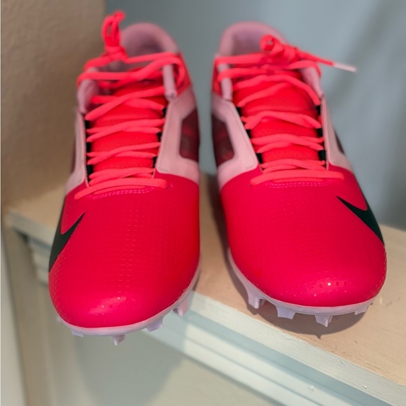 Nike Alpha Menace 4 Pro NRG Racer Pink Football Cleats HJ4568-600 Mens Size 13 - Picture 9 of 9